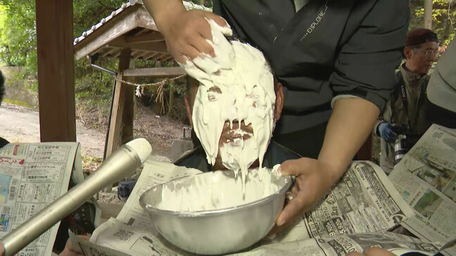 「おしろいがつけばつくほど豊作」五穀豊穣を祈願する奇祭「おしろい祭り」|TBS NEWS DIG