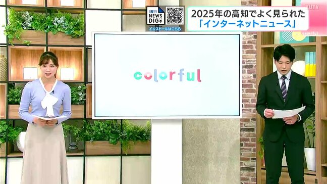 「インターネットニュース」で振り返る高知の１年、よく見られたニュースは？　「ドンキオープン」に「エッホ！エッホ！」「四国のクマ」…|TBS NEWS DIG
