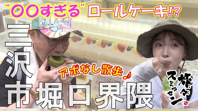 “〇〇すぎる”ロールケーキに驚き!人気のパン店で大量購入!そしてボリューム満点中華で大満足!三沢市堀口界隈でアポなし散歩【わっち!!旅々スミマセン】8月18日放送回見逃し配信|TBS NEWS DIG