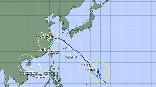 大型の台風14号情報 このあとの進路と勢力 新たな熱帯低気圧を確認も日本への影響はないか|TBS NEWS DIG