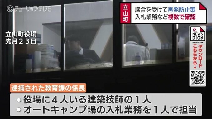 官製談合事件受けて町が再発防止策　全職員を対象に研修会など　富山・立山町　|　富山のニュース｜天気・防災｜チューリップテレビ