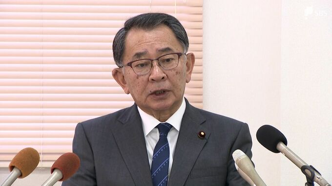 安倍派座長が地元・浜松で会見し謝罪　辞職などについて否定　|　静岡のニュース | SBSNEWS | 静岡放送