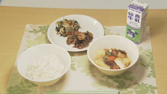 砂糖よりもこくと照りがでている　カンロ飴を使った給食を提供　山口県光市　|　山口のニュース・天気・防災｜tys NEWS｜ｔｙｓテレビ山口