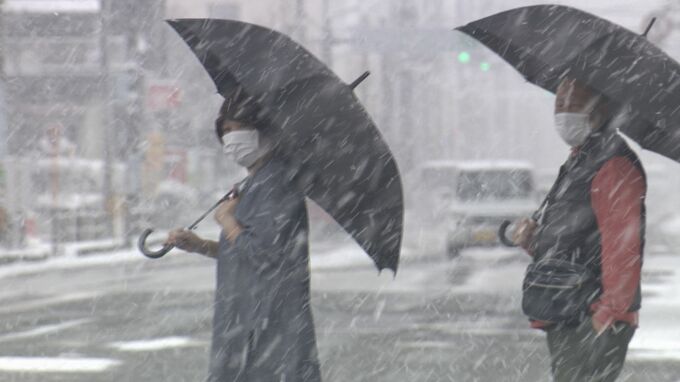 山口徳佐で２３センチ積雪 山口市街地でも4センチに　強い寒気広い範囲で雪（午前11時現在）|TBS NEWS DIG