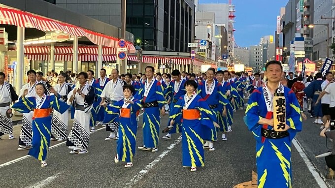 “4年ぶり”の熱気が戻ってきた！ みなとまち・新潟の『新潟まつり』４年ぶりの民謡流し開催　新潟花火は6日夜　新潟市　|　新潟のニュース・天気｜BSN NEWS｜BSN新潟放送