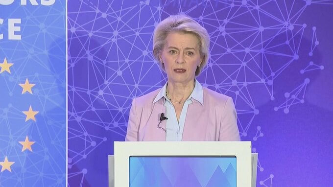 EU委員長 ガザへの人道支援の増額を発表　総額で約160億円に|TBS NEWS DIG