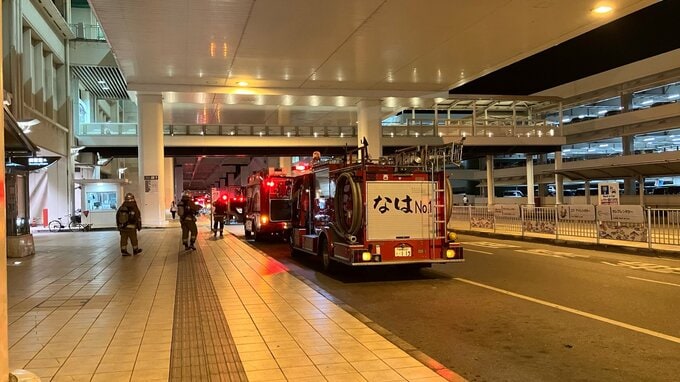 【速報】那覇空港で火災　国際線旅客ターミナルの職員通路か　一時黒煙上がる|TBS NEWS DIG