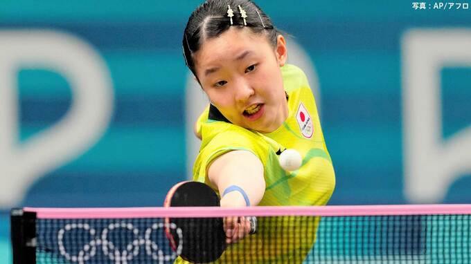 卓球女子団体、日本初戦ストレート勝ちで8強入り！張本美和“デビュー戦”で快勝、平野は相手エース圧倒【パリ五輪】|TBS NEWS DIG