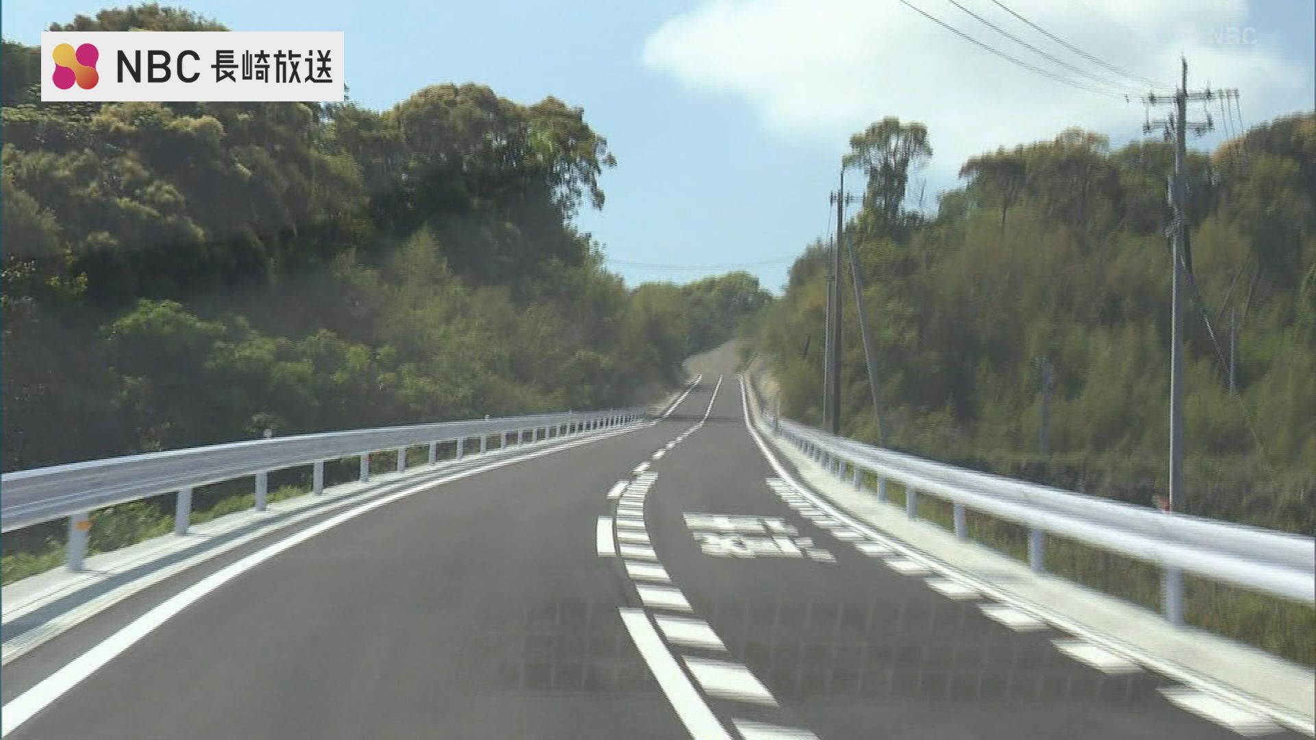 長崎市と佐世保市を結ぶ幹線道路 国道206号の渋滞緩和に期待 長崎県