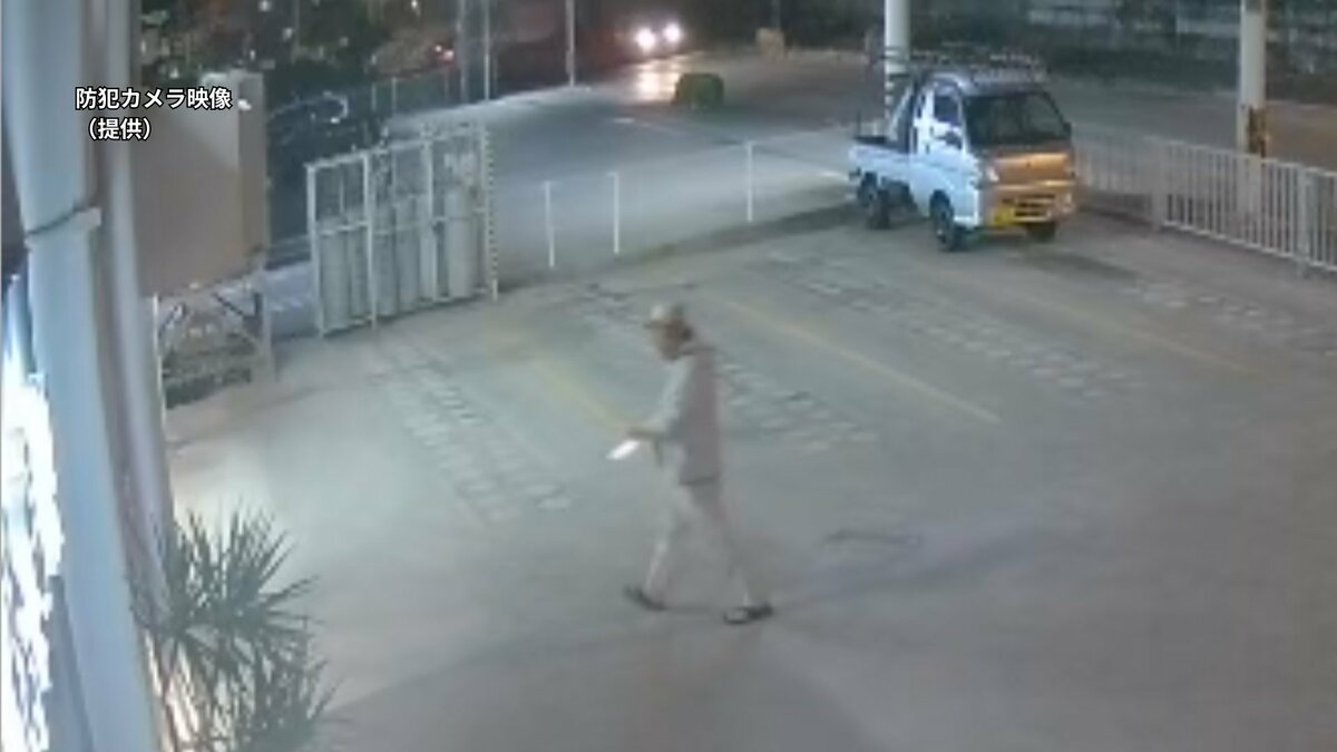 建設会社に侵入し技能実習生に刃物を突き付け脅迫した疑い　近隣に住む男（51）を逮捕　当時の様子が防犯カメラに
