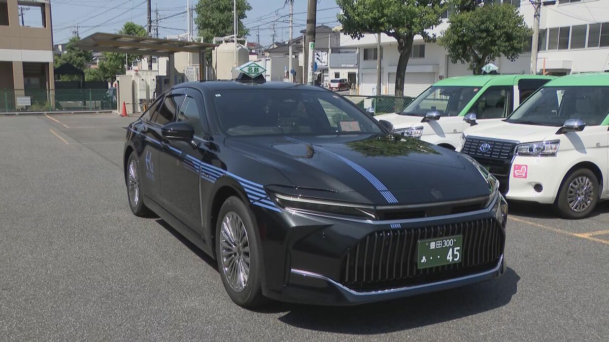 “水素タクシー”約80台導入 名古屋駅に「専用乗り場」も設置へアジア大会期間中に