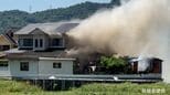 「倉庫から火が出ている」里庄町里見で住宅と倉庫が全焼する火事　けが人はなし【岡山】|TBS NEWS DIG