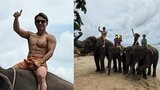 【 魔裟斗 】 タイ家族旅行で披露した肉体美に「リアルターザン」と大反響 象と触れ合う家族5人勢ぞろいショットも|TBS NEWS DIG