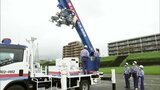新人職員たちが災害時に活動する照明車などの操作方法を学ぶ訓練|TBS NEWS DIG
