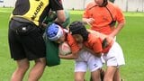 被災3県と東京の小学生がラグビー通して交流を深める 15日は津波伝承館で教訓を学ぶ 岩手・陸前高田|TBS NEWS DIG