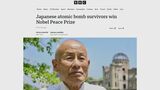 ノーベル平和賞に日本被団協 英BBCも速報「核兵器の使用について新たな議論を巻き起こす可能性」|TBS NEWS DIG