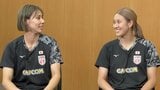 【バレーボール】佐藤淑乃&和田由紀子「ヨシノ」「ユッコ」と呼び合う仲良し23歳コンビの武器『サーブ』に迫る|TBS NEWS DIG