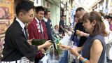 おちょこ片手にちょっと一杯! 商店街で「地酒ストリート」55の蔵元が自慢の逸品持ち寄る=静岡市清水区 | 静岡のニュース | SBSNEWS | 静岡放送
