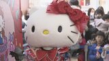 ハローキティがやってきた！50周年を祝って全国ツアー　富山では600人が歓声　|　富山のニュース｜天気・防災｜チューリップテレビ