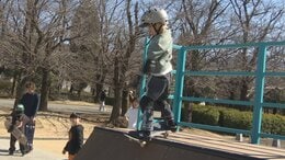 無料のスケートボードエリアにレールやバンクなど９つのセクションを新設　山梨・小瀬スポーツ公園|TBS NEWS DIG