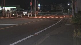 交差点で軽乗用車が自転車と歩行者をはねる事故 自転車に乗っていた91歳の男性が意識不明の重体 茨城・取手市|TBS NEWS DIG