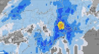 【大雨情報】近畿地方 10日にかけて局地的に雷を伴った激しい雨や非常に激しい雨が降る見込み【雨雲シミュレーション】 | 富山のニュース|天気・防災|チューリップテレビ