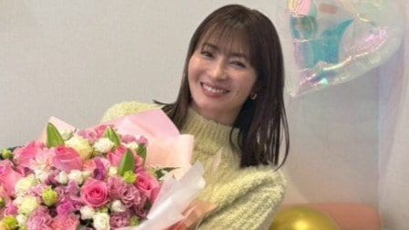 【 新山千春 】45歳の誕生日を報告「おめでとうと言ってもらうたびに　その人の笑顔が浮かぶ大事な日」|TBS NEWS DIG