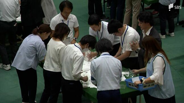 静岡・伊東市議選開票作業始まる 大勢判明は深夜に 投票率は59.22％【速報】|TBS NEWS DIG