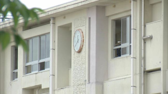 中学校の男子トイレで火事 トイレットペーパー4本と壁の一部など焼く 生徒は体育館に避難 福岡県久留米市|TBS NEWS DIG