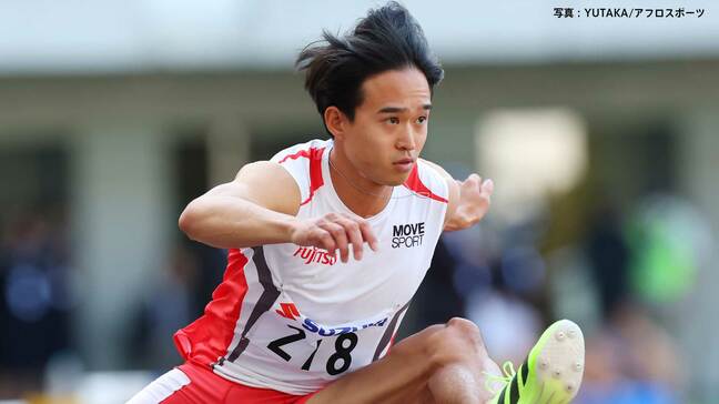 男子400mH・井之上駿太が50秒28の組トップで決勝進出 シーズンベストに迫る好走【陸上・アジア選手権】|TBS NEWS DIG