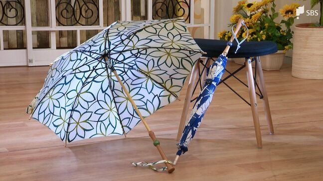 「挽き物」に「注染染め」日傘を通して伝えたい静岡の伝統技術 厳しい暑さを前向きに【しずおか産】|TBS NEWS DIG