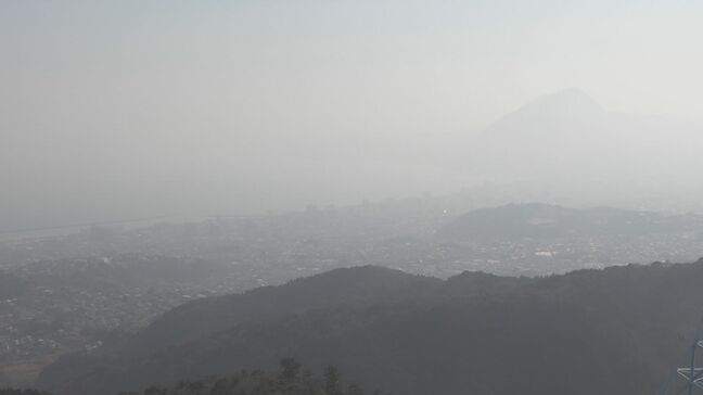 大分市で今年初の黄砂観測　「1月の飛来は異例」17日は濃度上昇、洗濯物や体調管理に注意|TBS NEWS DIG