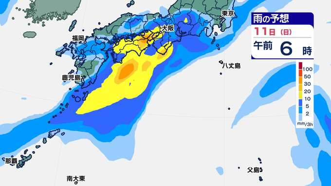 【台風・大雨情報】台風３号+梅雨前線＝大雨おそれ　西日本～東日本太平洋側は特に警戒【大雨シミュレーション１０日（土）～１３日（火）】　|　鹿児島のニュース｜MBC NEWS｜南日本放送
