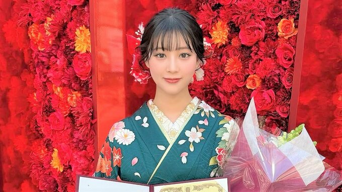【俳優・月野有菜】　袴姿で立命館大学法学部卒業を報告　「不安でいっぱいでしたが 無事にこの日を迎えることができて嬉しいです」「4月からやっと本格的に上京しお仕事一本の生活になります」|TBS NEWS DIG