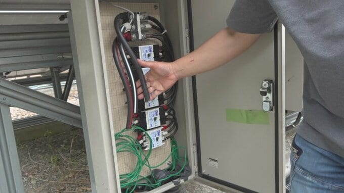 フェンスが破られた施設も　太陽光発電施設で銅線ケーブル盗難相次ぐ　被害は数百ｍ　|　山梨のニュース | ＵＴＹテレビ山梨