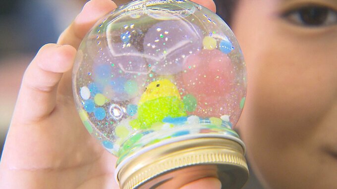 海藻の成分でスノードーム作り　夏休み小学生向け実験教室　大分　|　大分のニュース｜OBS NEWS｜大分放送