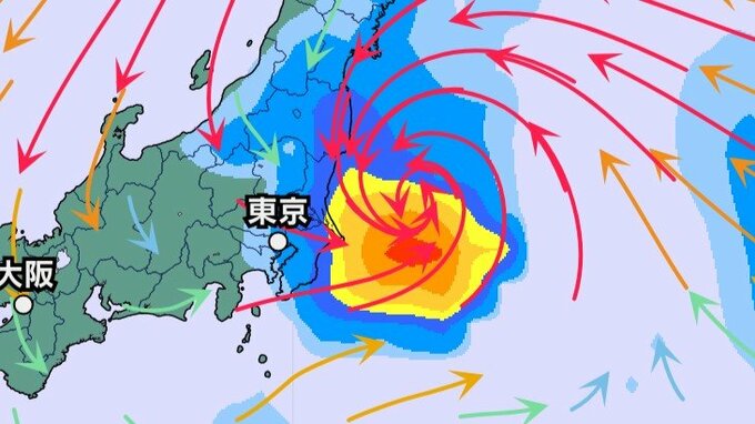 【台風情報】台風15号（チャンホン）11日午後にも関東上陸のおそれ　東北～東日本にかけて大荒れか、24時間降水180ミリ・最大瞬間風速35ｍ予想【雨風シミュレーションと全国週間予報】気象庁11日午前5時|TBS NEWS DIG