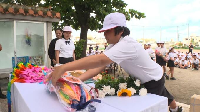 宮森小 米軍ジェット機墜落事故から67年　追悼集会　うるま市|TBS NEWS DIG