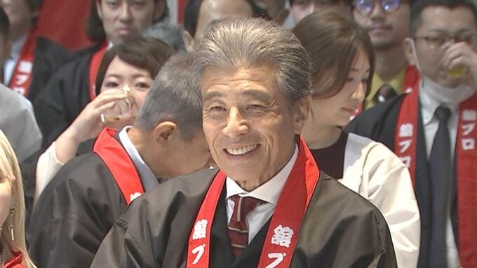 【舘ひろし】舘プロ5周年、芸能生活50周年で抱負　石原プロで恒例だった「餅つき」も|TBS NEWS DIG
