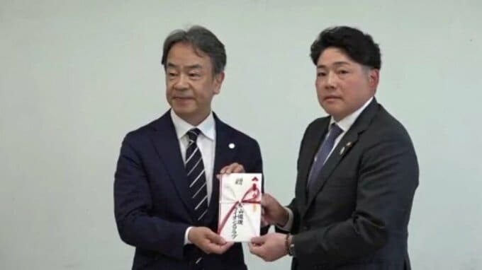 就労支援施設のサービス向上へ 松山道後ライオンズクラブが100万円寄付|TBS NEWS DIG