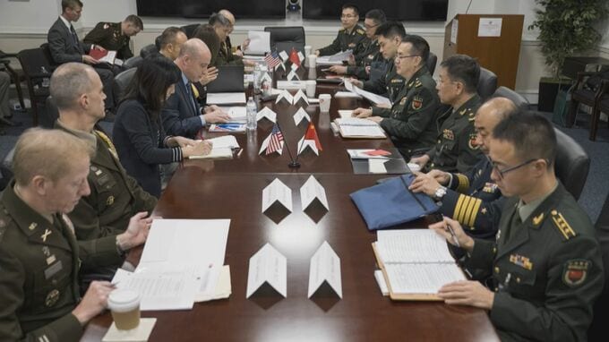 米中国防当局の「防衛政策調整対話」再開　米中首脳会談の合意受け