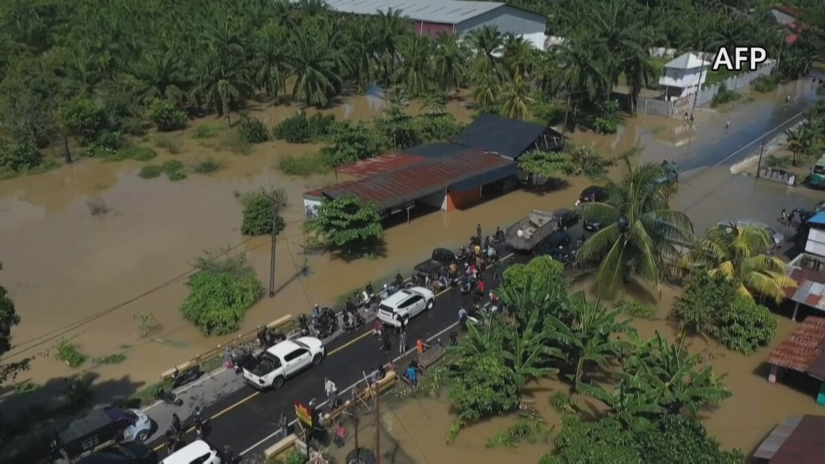 東南アジアなどで“近年最悪”の豪雨災害 インドネシア死者300人超 タイ
