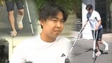 【広島カープ】松葉杖の平川蓮　全治に早くて2か月半　「レベルアップして今後の野球人生に臨む」|TBS NEWS DIG
