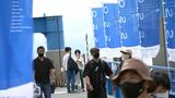 「島をあげて大漁旗で観光客を歓迎」瀬戸内国際芸術祭の秋会期が開幕 千を超える目が見つめるアートも【香川】 | 岡山・香川のニュース | 天気 | RSK山陽放送