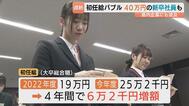 【初任給バブル】19万→25万円に　信用金庫が4年で初任給6万円超アップ　新卒採用3倍・退職者3分の1に　一方で先輩社員との"逆転現象"指摘も　富山　|　富山のニュース｜天気・防災｜チューリップテレビ