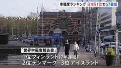 世界幸福度ランキング　日本は51位　20日は国際幸福デー| TBS CROSS DIG with Bloomberg