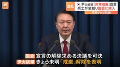 「国民が与えた権力で国民に向けてクーデターを起こした」韓国44年ぶり「非常戒厳」宣言　野党はユン大統領を“内乱罪”で告発　弾劾訴追案の提出も| TBS CROSS DIG with Bloomberg