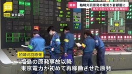 柏崎刈羽原発　14年ぶりに首都圏へ送電試験　東京電力では福島事故以降初めて再稼働の原発　来月18日に営業運転開始見込み|TBS NEWS DIG