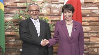 高市総理 ソロモン諸島首相と会談　就任後まもない訪日を「伝統的パートナー重視の表れとして歓迎」| TBS CROSS DIG with Bloomberg