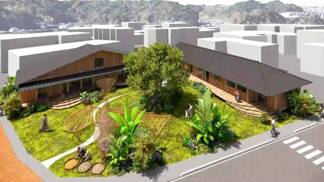 日置市の温泉街に新たな複合施設「猫狐馬ノ杜」開業へ　百貨店跡地で地域再生　鹿児島|TBS NEWS DIG